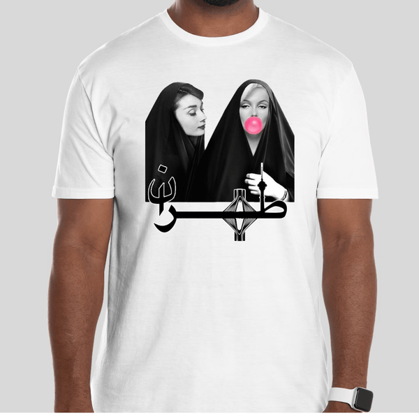 Men's Short sleeves T-shirt(طهران)
