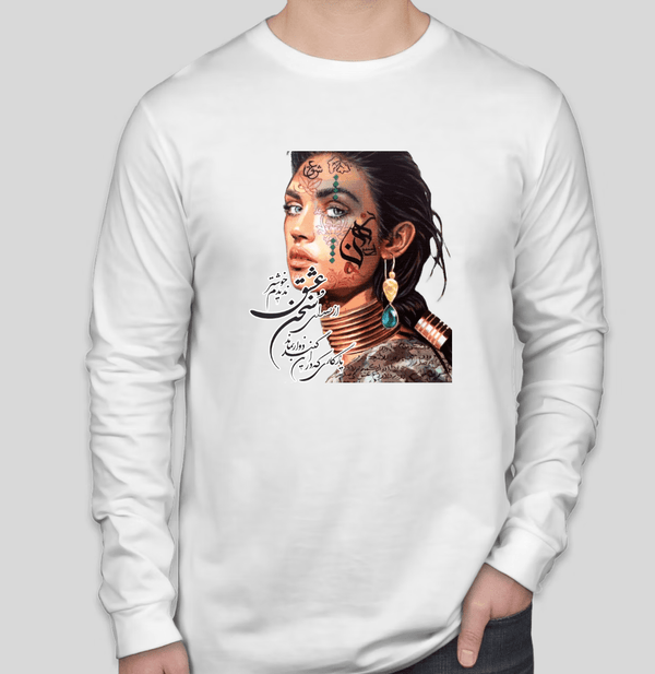 Men's Long sleeves T-shirt (از صدای سخن عشق)