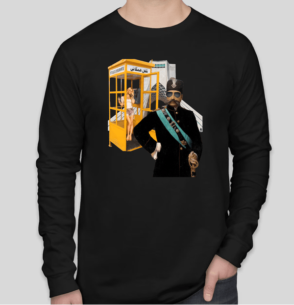 Men's long sleeves T-shirt(قاجاریه)