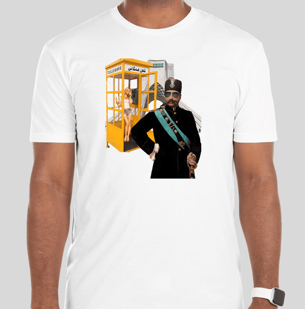 Men's short sleeves T-shirt(قاجاریه)