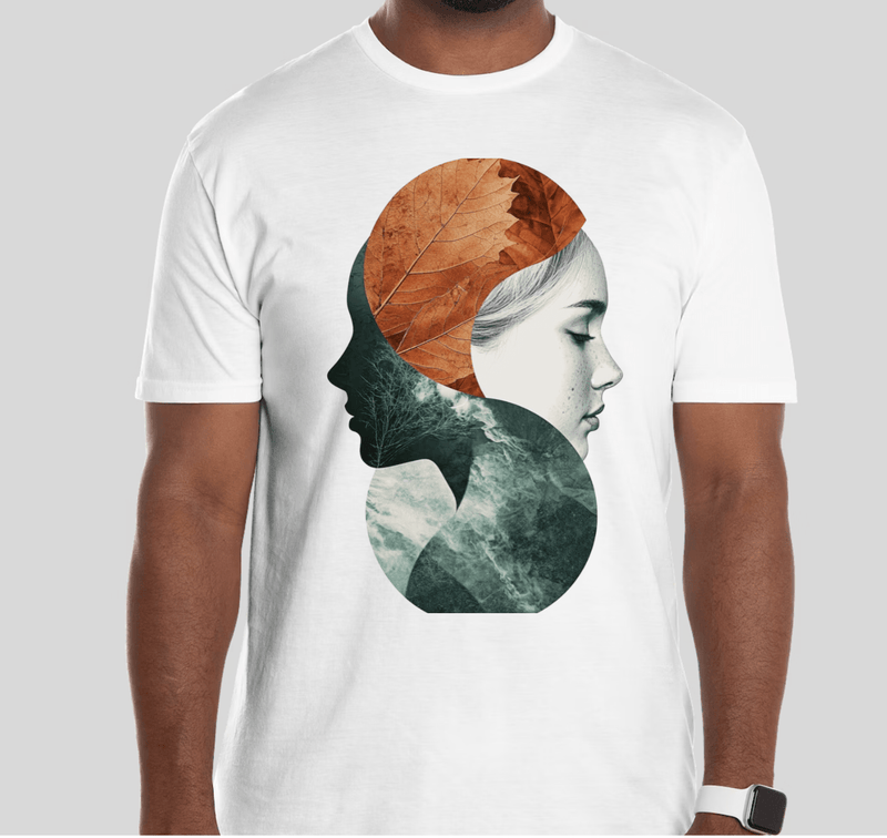Men's Short Sleeves T-shirt(Dual Nature)