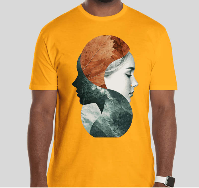 Men's Short Sleeves T-shirt(Dual Nature)
