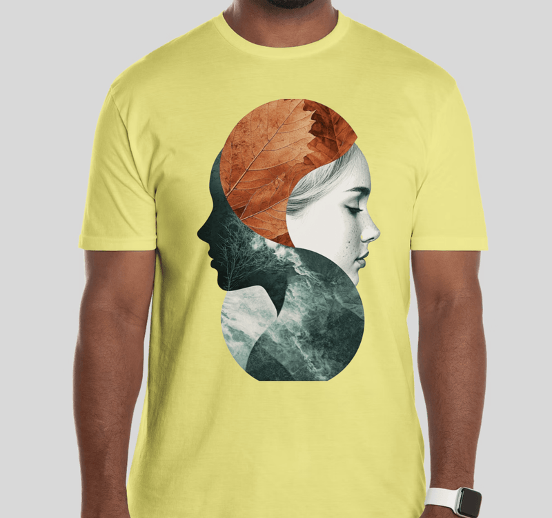 Men's Short Sleeves T-shirt(Dual Nature)