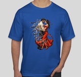 Men's Short Sleeves T-shirt(Passion Dance)
