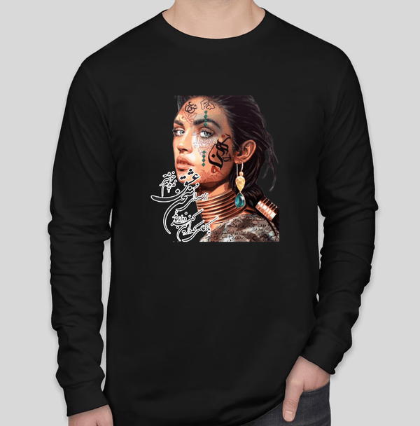 Men's Long sleeves T-shirt (از صدای سخن عشق)