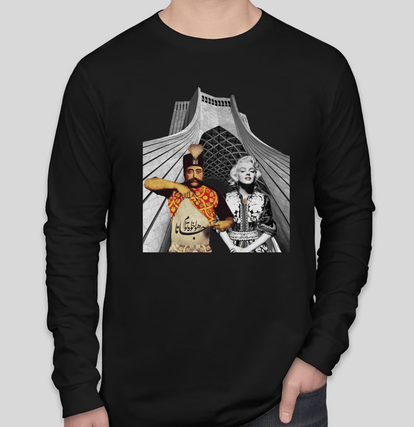 Men's Long sleeves T-shirt(قاجار)