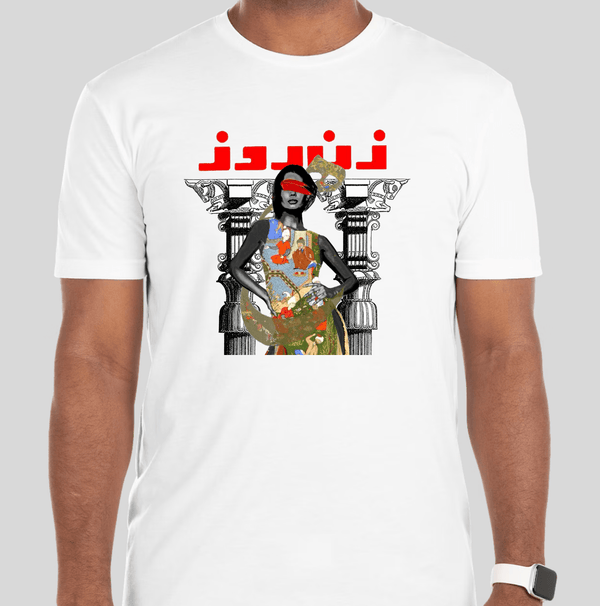 Men's short sleeves T-shirt(زن روز)