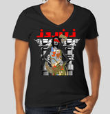 Women's V-neck T-shirt(زن روز)