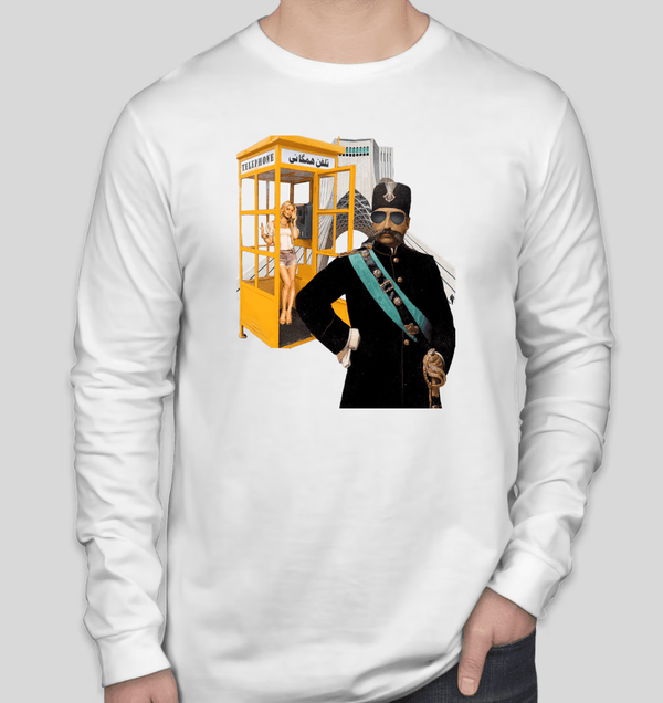 Men's long sleeves T-shirt(قاجاریه)